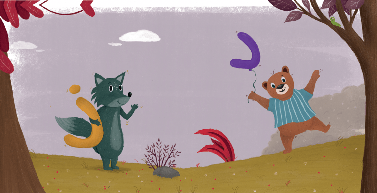 learing arabic letters in a fun way with peekaboo book