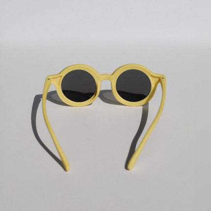 Flexible Kids Sunglasses Yellow