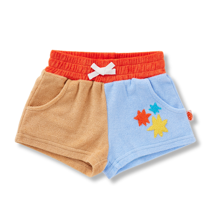children's shorts with different color  with stars design