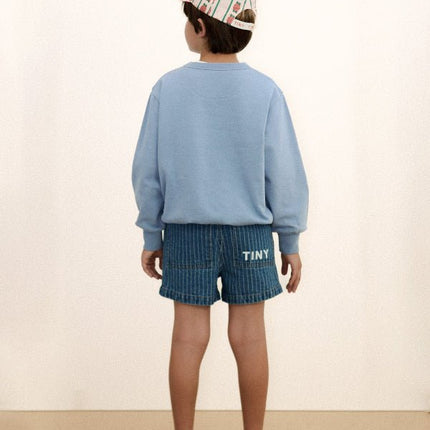 Grey sweatshirt backview