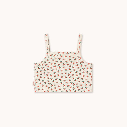 Floral patterned crop top 