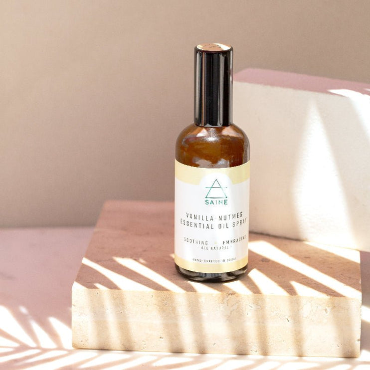 vanilla nutmeg essentials spray