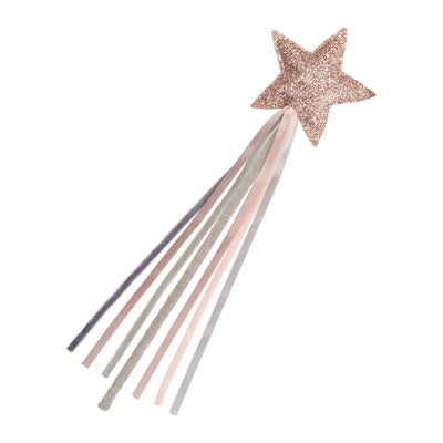 Velvet Ribbon Wand Pink by Mimi and Lula