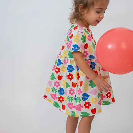 Aasfoura Short Sleeve Dress