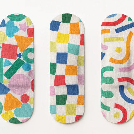 Abstract bandage patterns