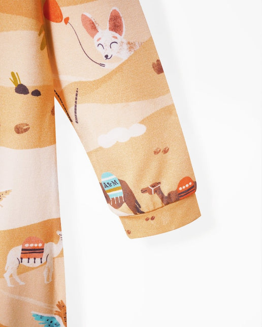 Desert Safari - Sleepy Time Romper