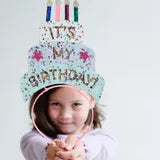 Birthday Cake Headdress - Multicolored