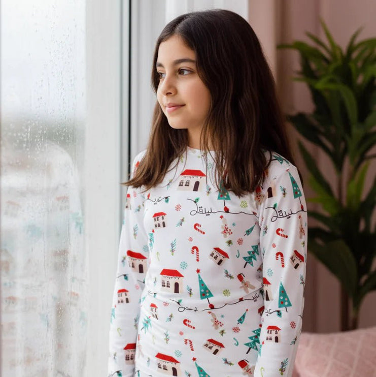 christmas pyjamas in arabic