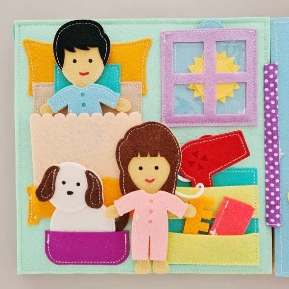 My Everyday Routine Busy Book page