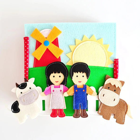 Fun at the Farm Busy Book cover