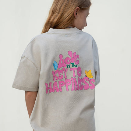 love is the key to happiness tshirt