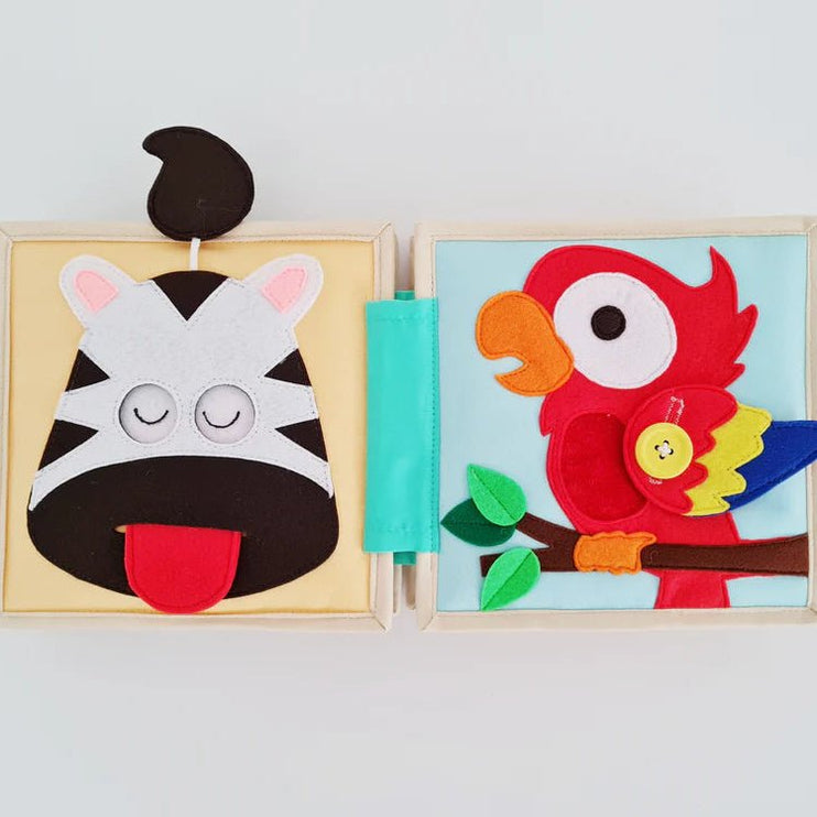 Leo the Lion Busy Book page