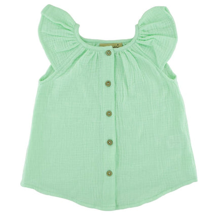 les vedettes mint lilou top girls organic cotton