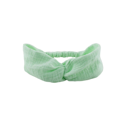 twisted headband mint girls organic hair accessories