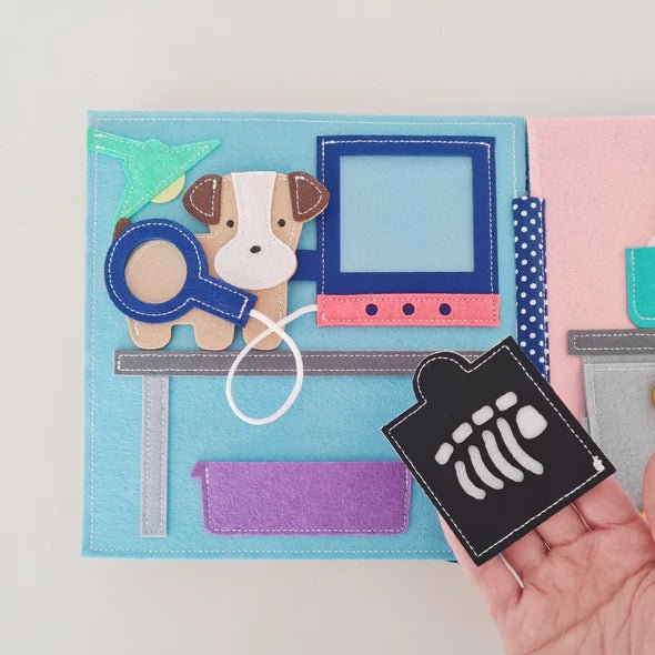 Little Doctor Busy Book page