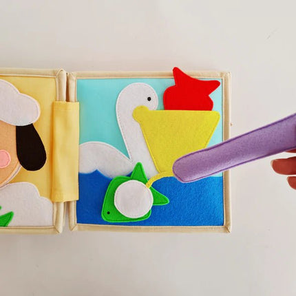 Little Fox Busy Book page