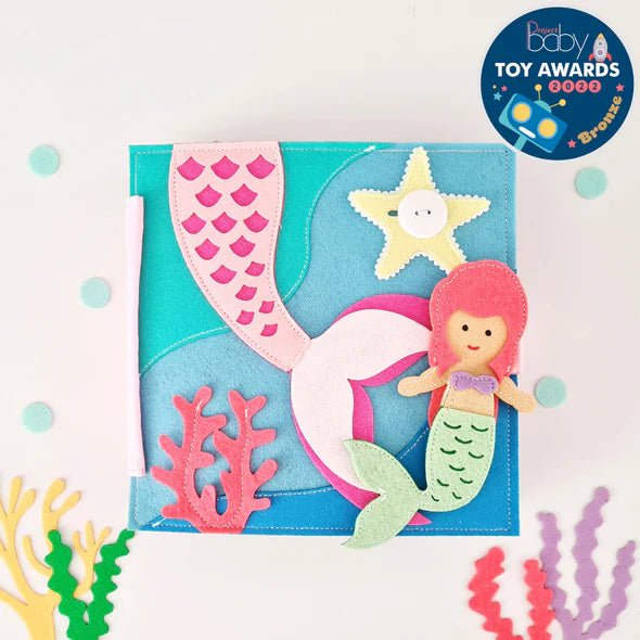 Little Mermaid Busy Book cover