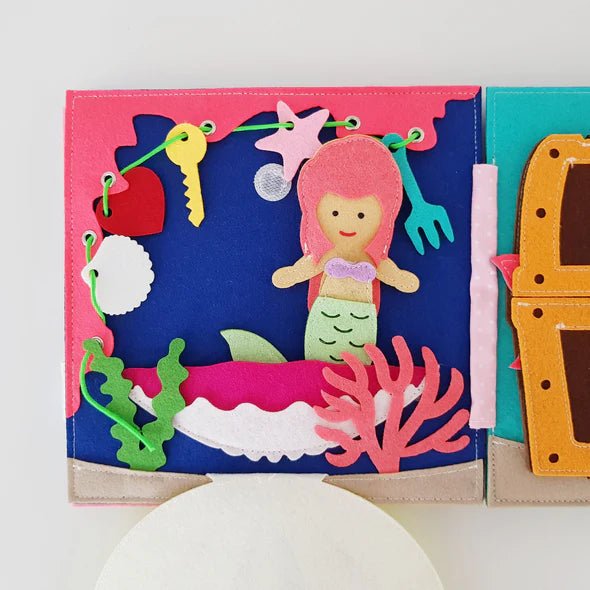 Little Mermaid Busy Book page