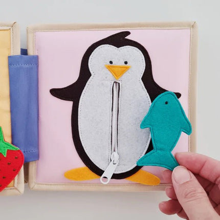 Peekaboo Puppy Busy Book page