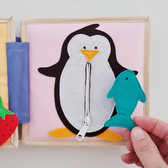 Peekaboo Puppy Busy Book page