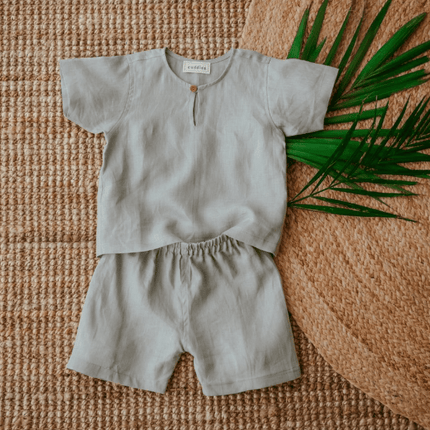 Luan Linen Set - Stone