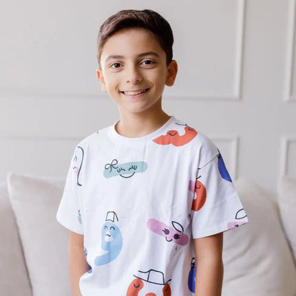Boy in Tanween T-shirt