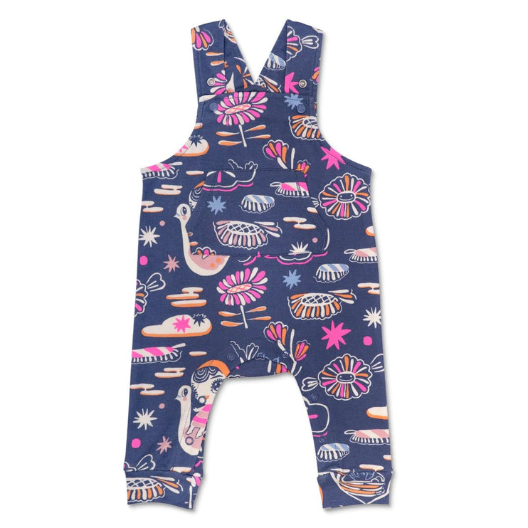 Swan Girl Overalls