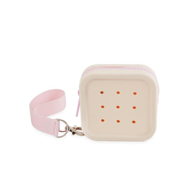 Charms Pouch - Cream/Pink