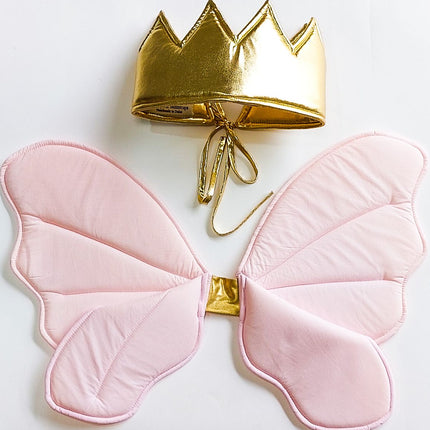 Dress Up Fairy Wings- PINK - GOLD