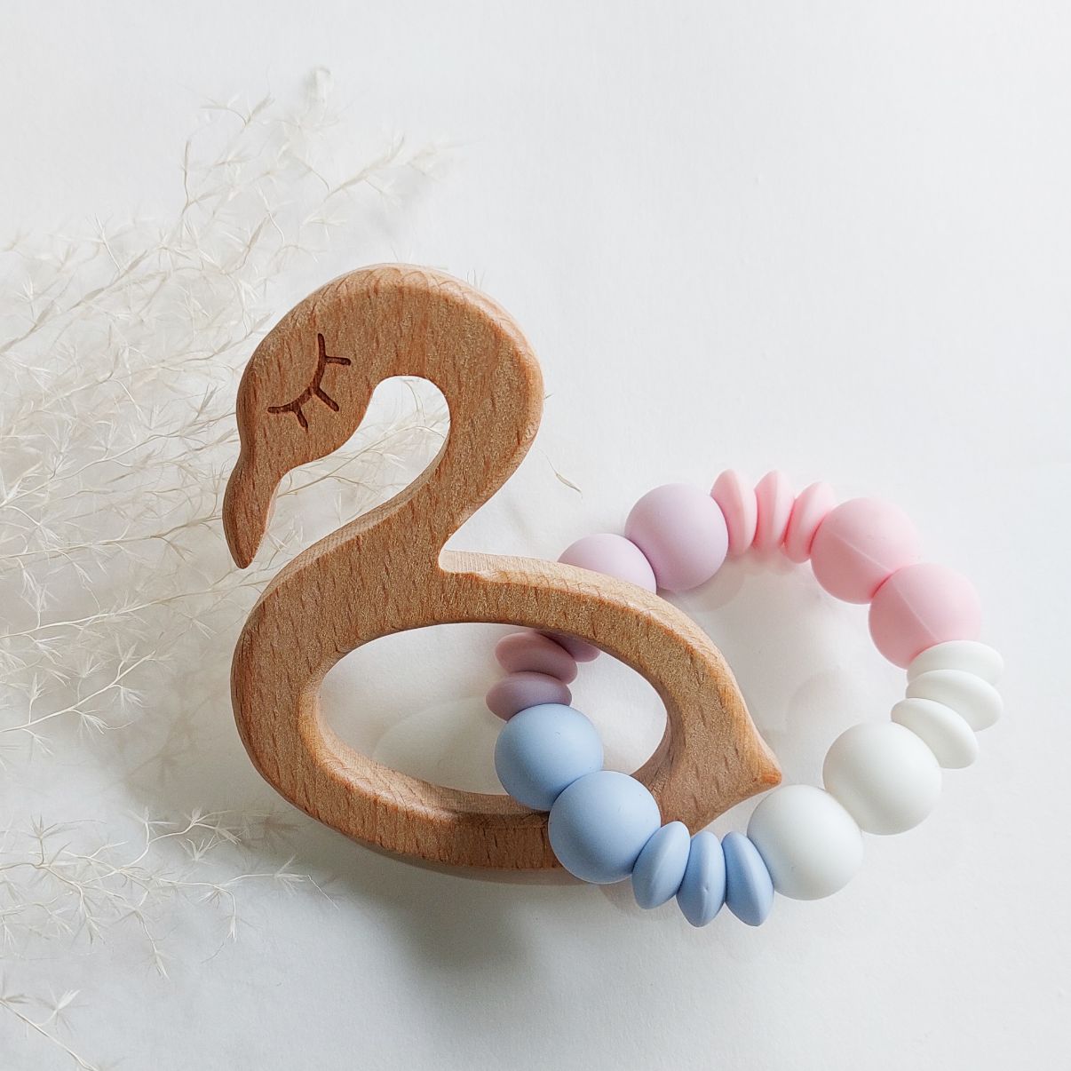 pastel color teether