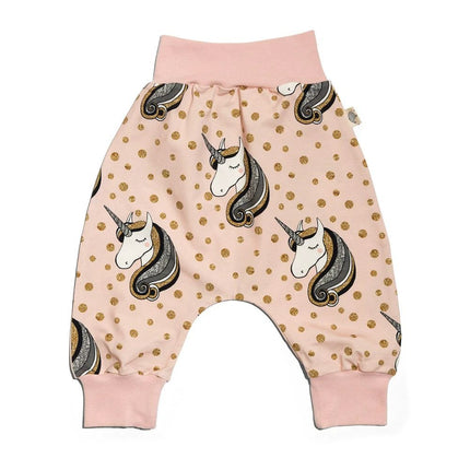 Unicorn Pink Harem Pants