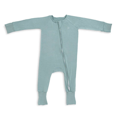 baby romper soft sage