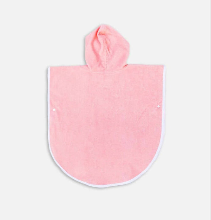 soft pink poncho