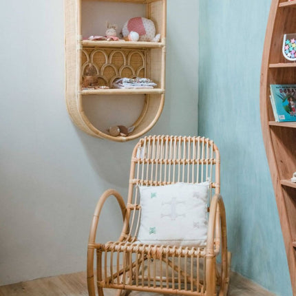 Rattan rocking chair