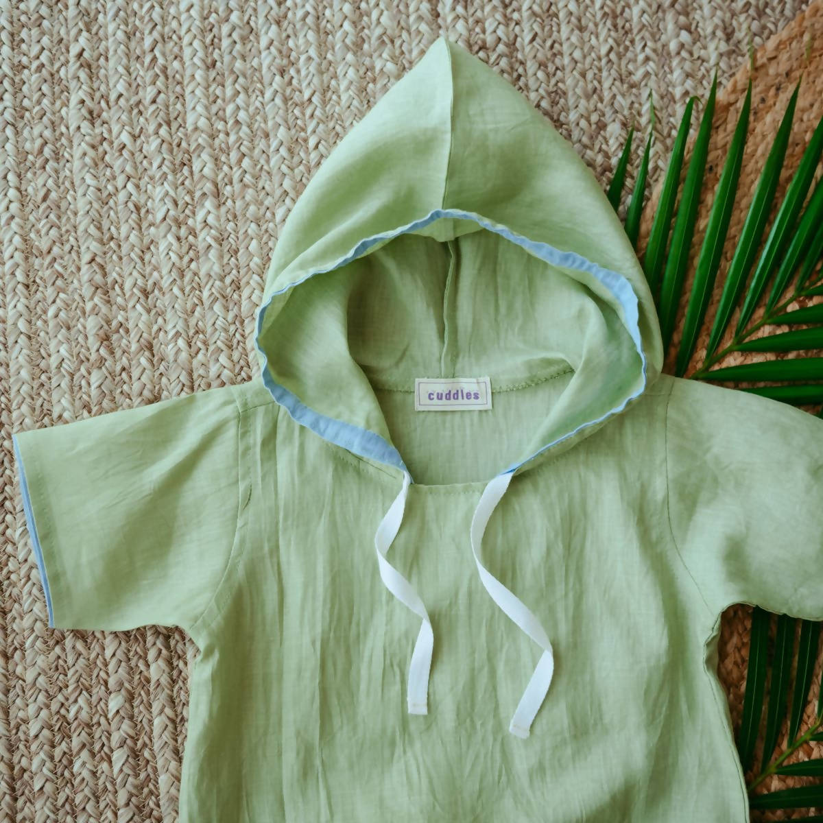 linen shirt with hood