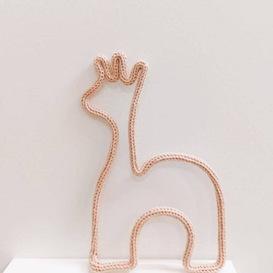 giraffe wire shape 