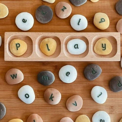 wooden toy tray