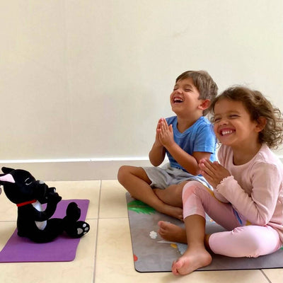 yoga pose partner toy
