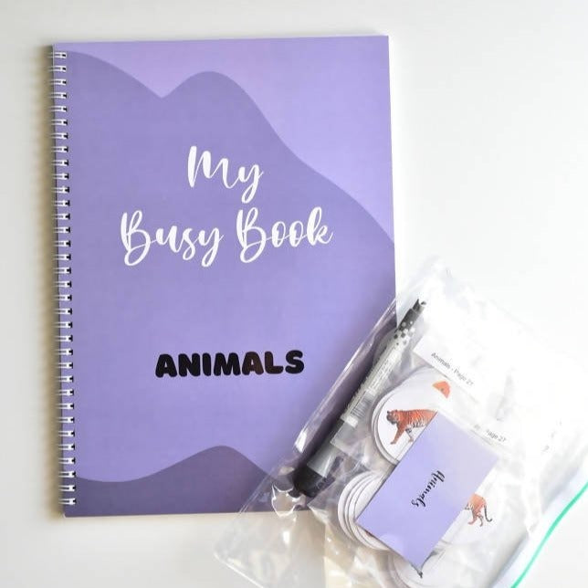 Animal Busy Book