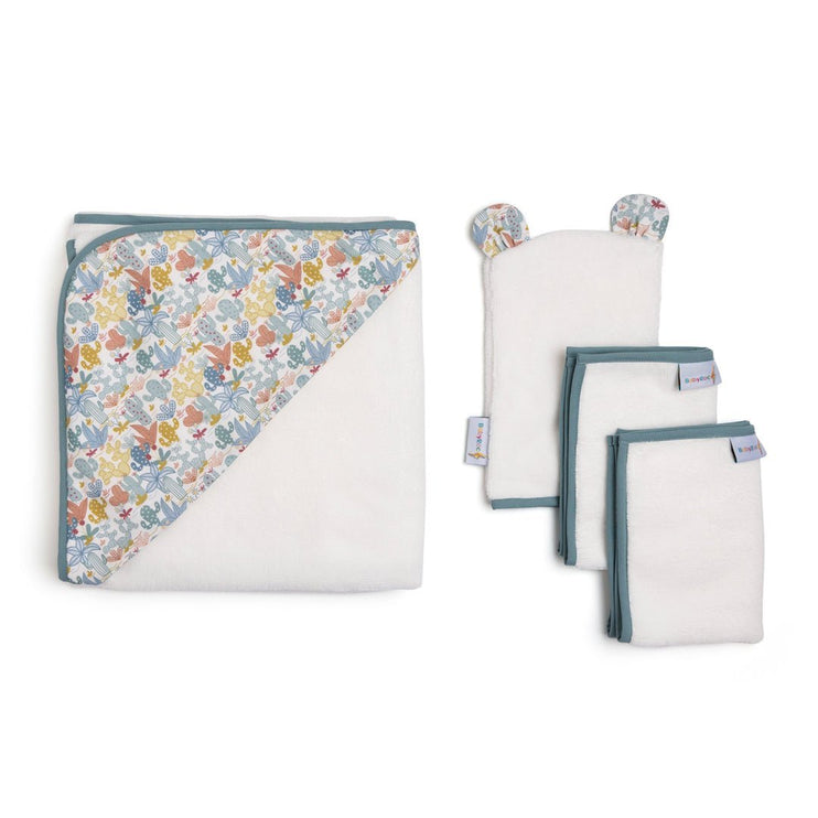 Bath Towel Set  Cactus