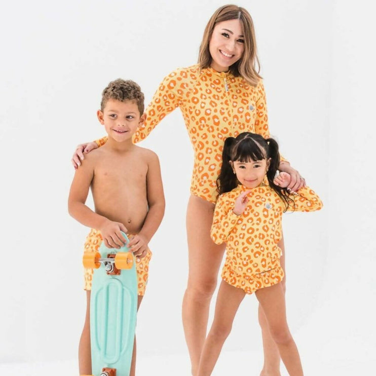 matching family swimsuits