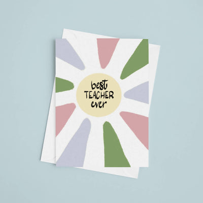 teacher card