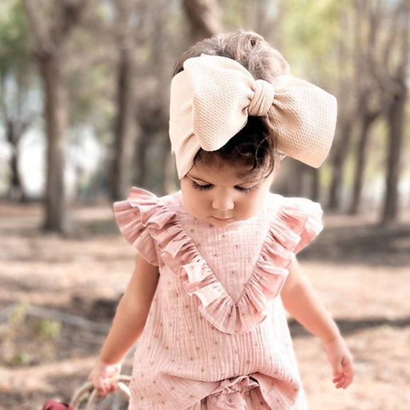 oversized head bow for girls
