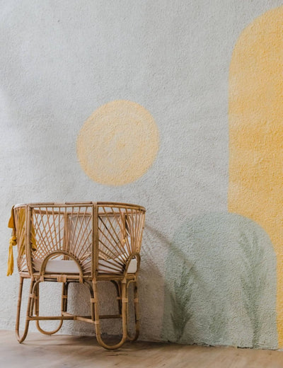 Reya Rattan Baby Cot