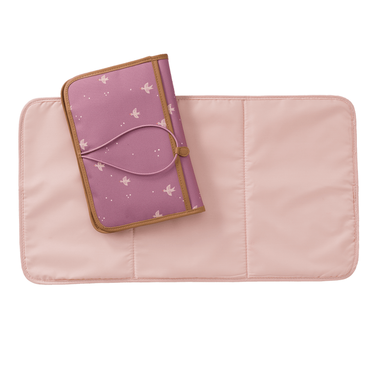 pink diaper pouch