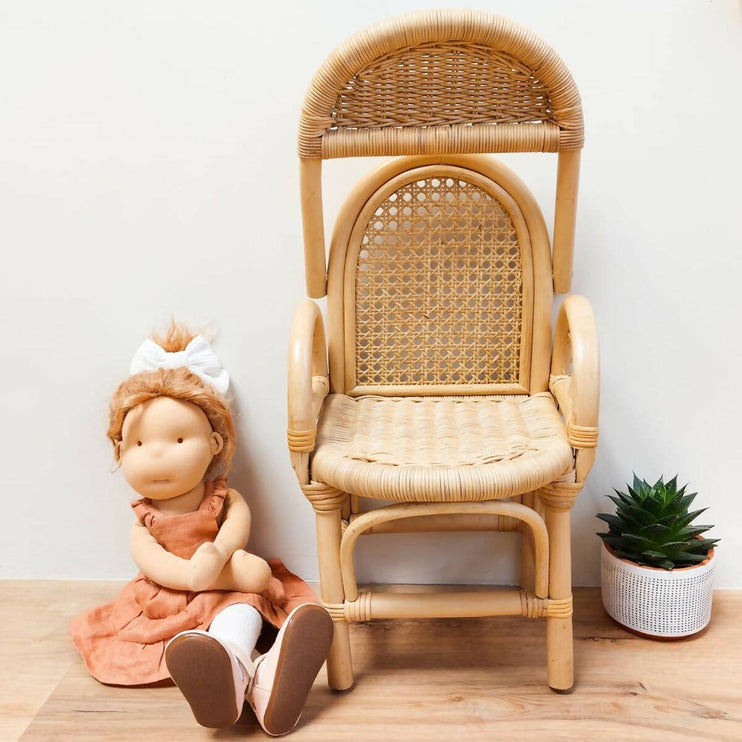 doll feeding chair