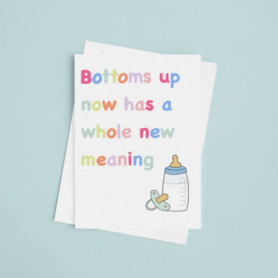new baby greeting card