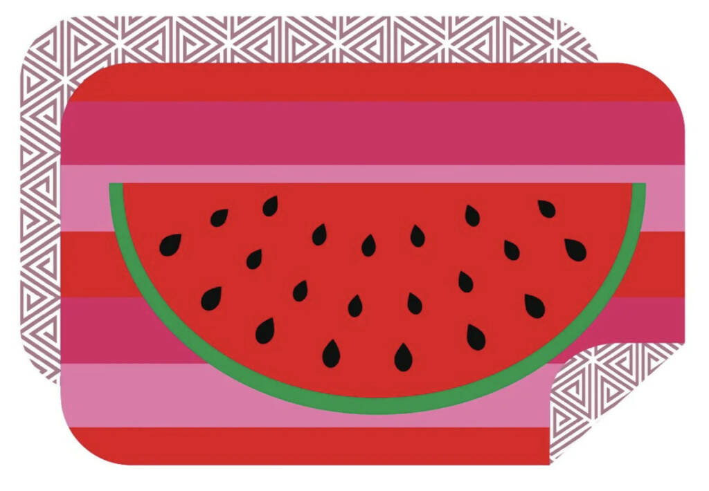 Watermelon Slice XL Double Sided Towel