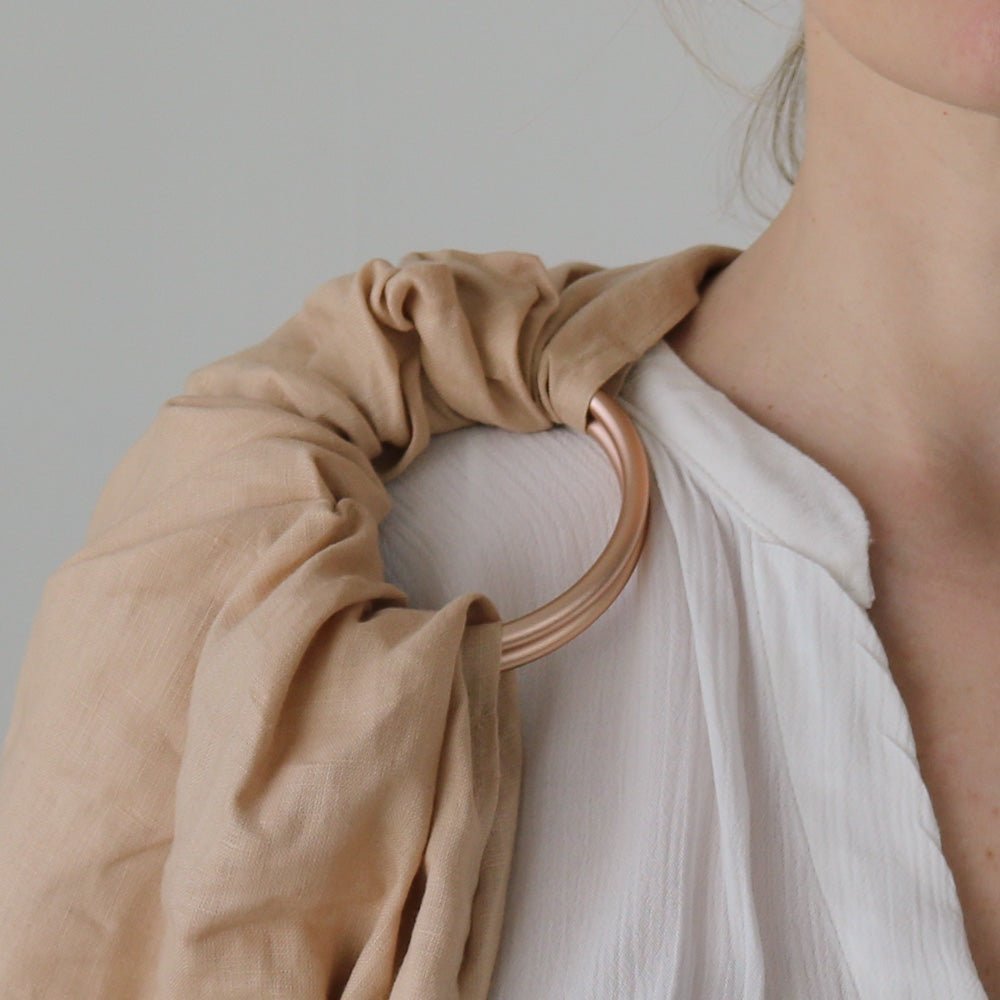 beige sling