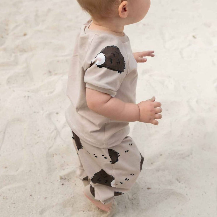 hedgehog kids baggy clothing set